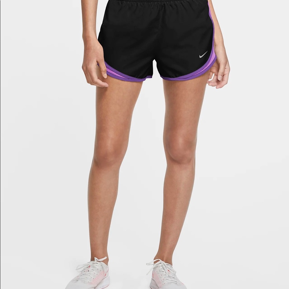 Nike Dri-fit Shorts - Black & Purple